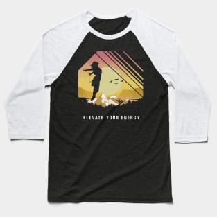 social energy Elevate Your Energy Baseball T-Shirt